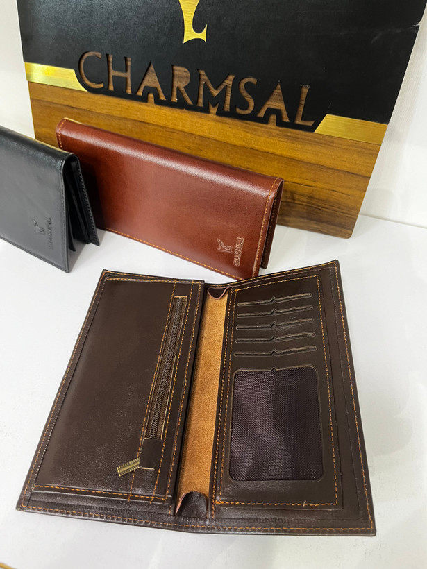 کیف پول کتی چرم سال