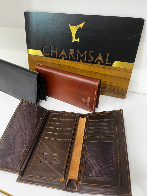 کیف پول کتی چرم سال