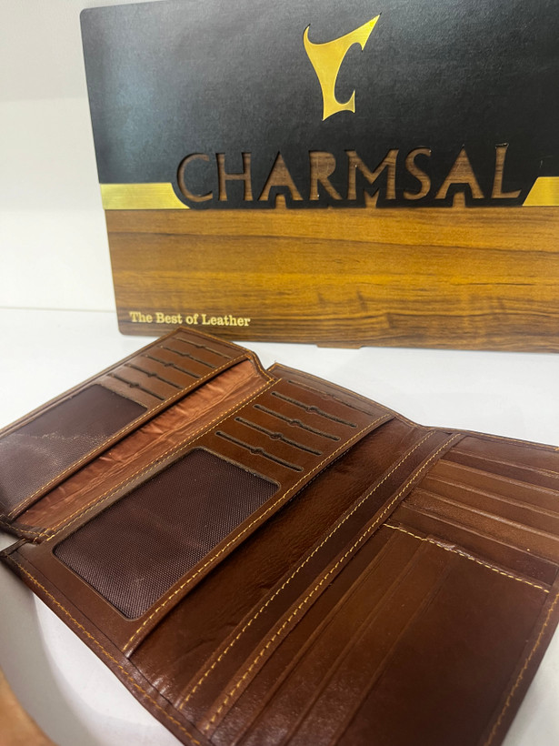 کیف پول کتی چرم سال