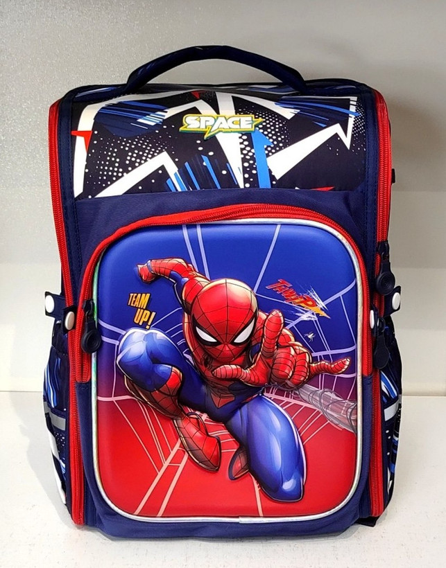 کوله مدرسه صندوقی عکسدار برجسته وارداتی دخترانه و پسرانه | سبک و طبی